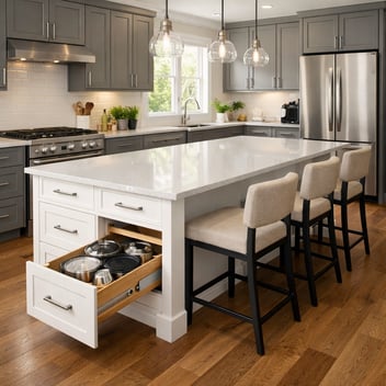 Kitchen cabinet material and style options for home remodel