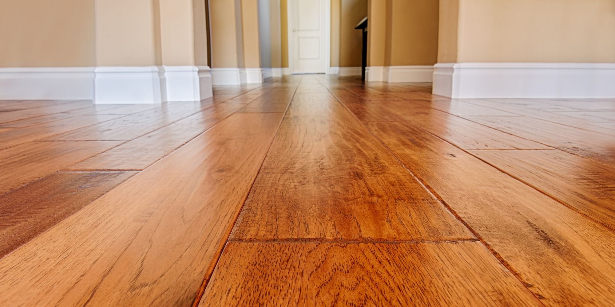 Old preserved hardwood floor in an old home remodel in Jackson, TN