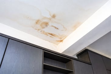 Early signs of water damage