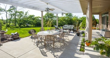 Patio Outdoor Living Home Addition in West Tennessee - Wolfe Construction Co - West Tennessee - Home Builder & Remodeler
