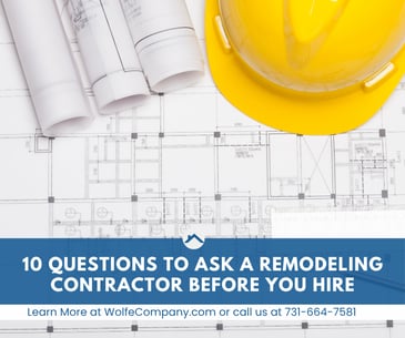10 Questions to Ask a Remodeling Contractor